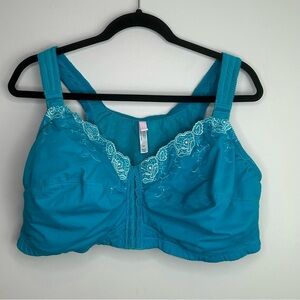 52D blue non padded bra‎